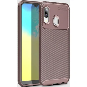 Колір: Коричневий - Чохол Ipaky TPU Kaisy Series Brown для Samsung Galaxy A40 (SM-A405)