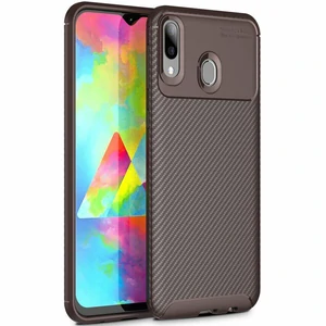 Цвет: Коричневый - Чехол Ipaky TPU Kaisy Series Brown для Samsung Galaxy M20 (SM-M205)