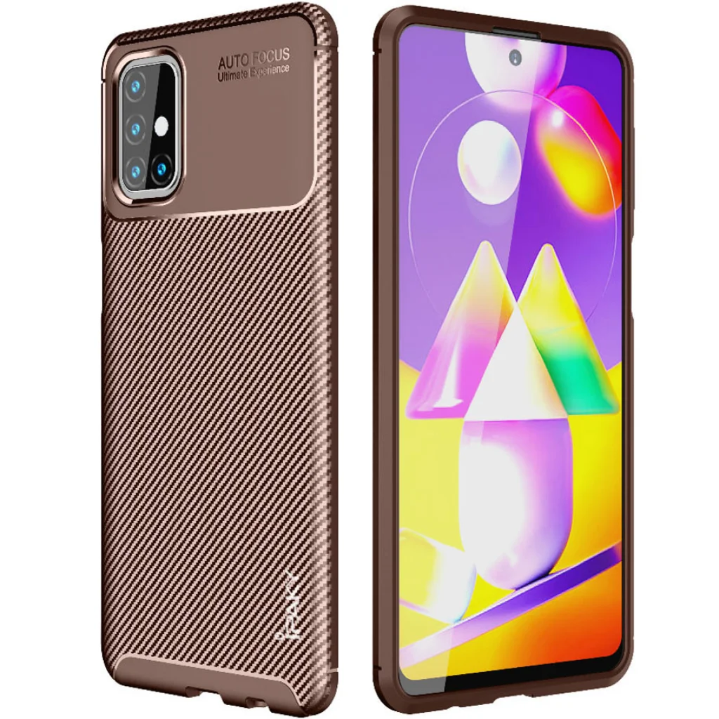 Чохол Ipaky TPU Kaisy Series Brown для Samsung Galaxy M31s SM-M317