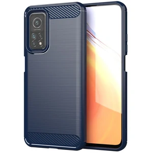 Цвет: Синий - Чехол Ipaky TPU Shockproof Lasi Series Blue для Xiaomi Mi 10T, Xiaomi Mi 10T Pro