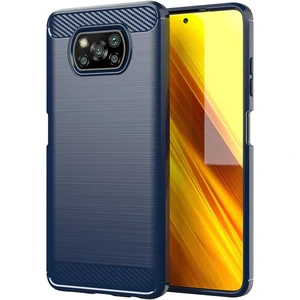 Колір: Синій - Чохол Ipaky TPU Shockproof Lasi Series Blue для Xiaomi Poco X3 NFC