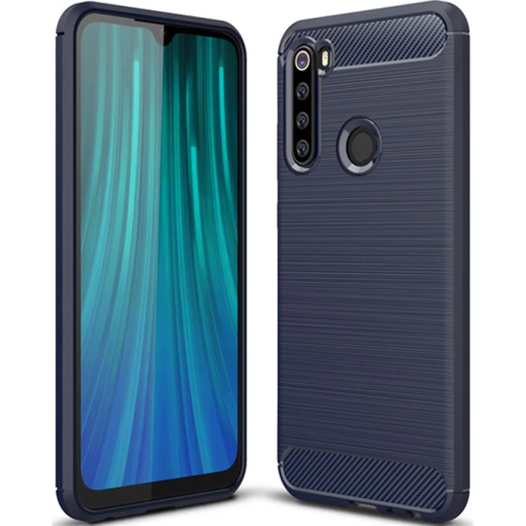 Чохол Ipaky TPU Shockproof Lasi Series Blue для Xiaomi Redmi Note 8, Xiaomi Redmi Note 8 2021