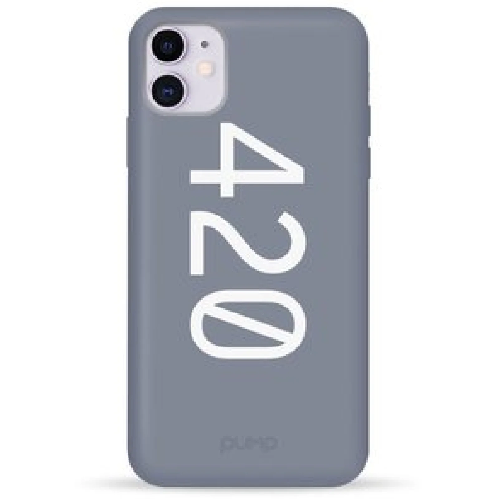 Чохол Pump Silicone Minimalistic Case 420 Grey (PMSLMN11-6/2462) для iPhone 11
