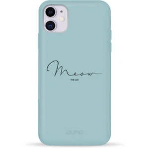 Чохол Pump Silicone Minimalistic Case Meow Blue (PMSLMN11-1/249) для iPhone 11