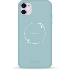 Цвет: Голубой - Чехол Pump Silicone Minimalistic Case Natural (PMSLMN11-7/255) для iPhone 11