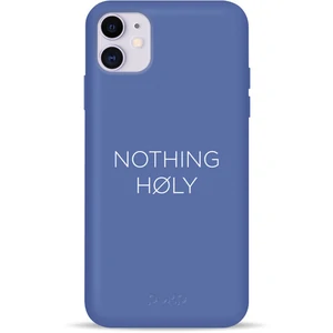 Цвет: Синий - Чехол Pump Silicone Minimalistic Case Nothing Holy (PMSLMN11-13/172) для iPhone 11