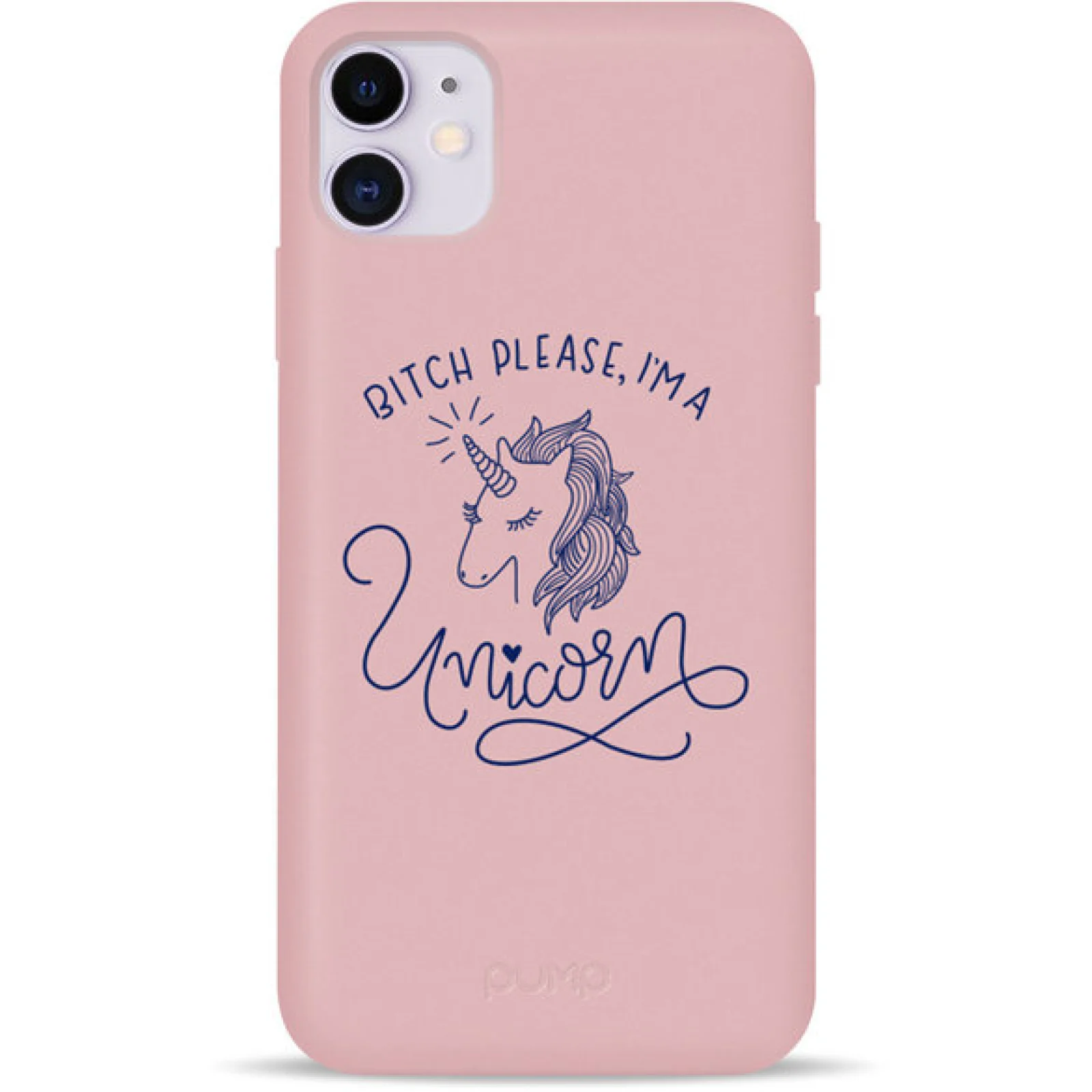Чохол Pump Silicone Minimalistic Case Unicorn Girl (PMSLMN11-2/96) для iPhone 11