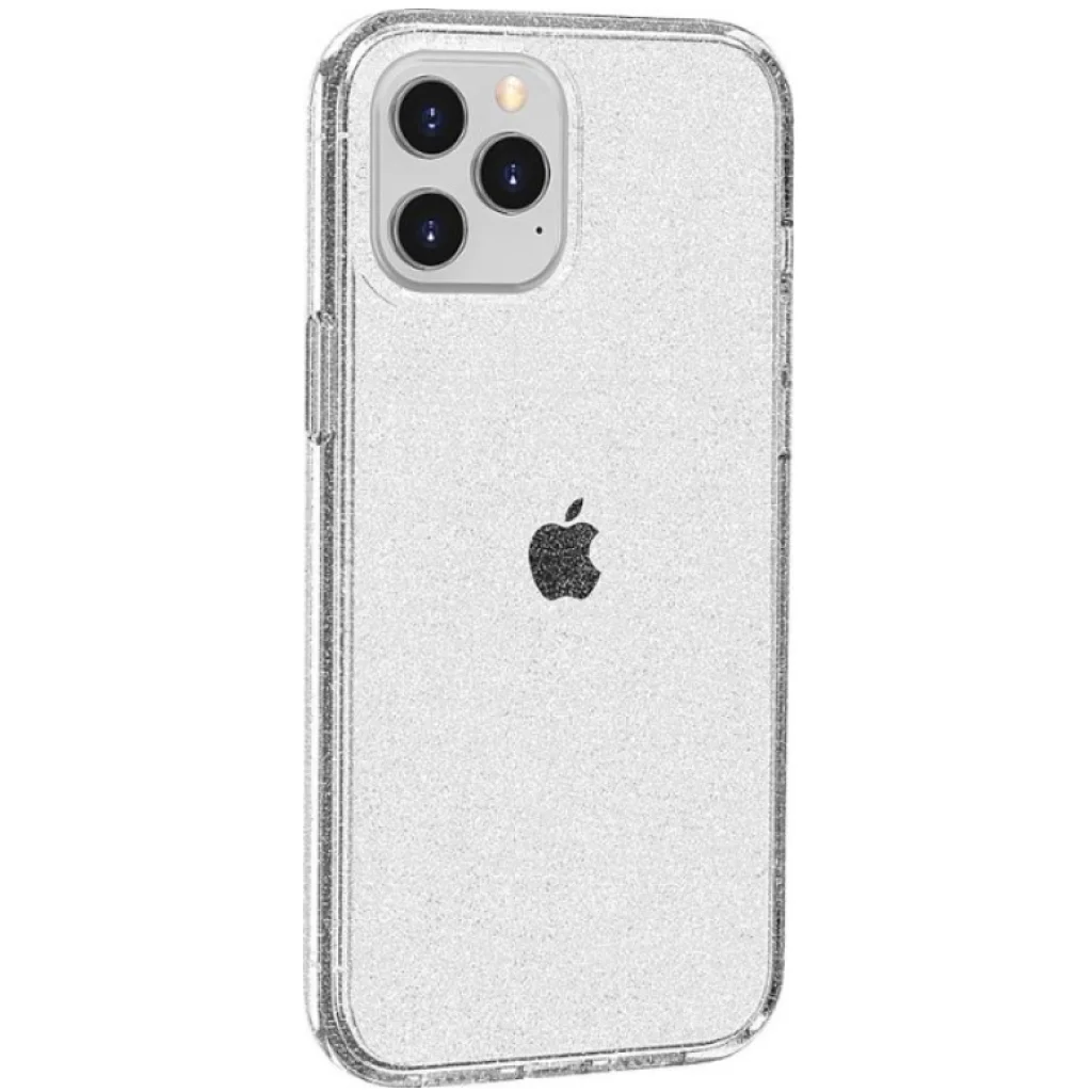Чехол Blueo Crystal Drop Pro Resistance Phone Case Glitter Transparent для Apple iPhone 12 Pro Max