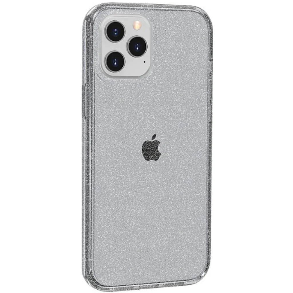 Чехол Blueo Crystal Drop Pro Resistance Phone Case Glitter Grey для Apple iPhone 12 Pro Max