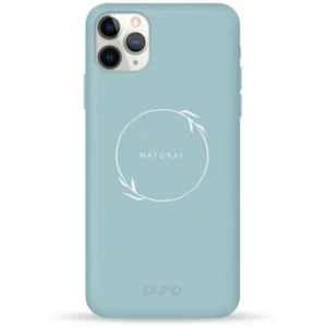 Цвет: Голубой - Чехол Pump Silicone Minimalistic Case Natural (PMSLMN12(6.1)-7/255) для iPhone 12, iPhone 12 Pro