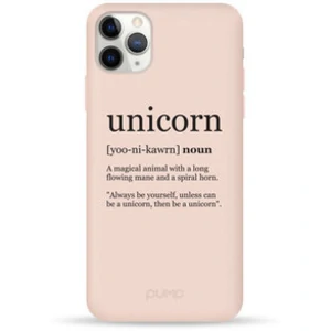 Цвет: Бежевый - Чехол Pump Silicone Minimalistic Case Unicorn Wiki (PMSLMN12(6.1)-2/252) для iPhone 12, iPhone 12 Pro