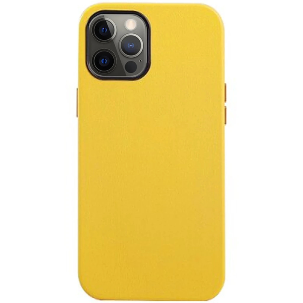 Чехол K-Doo Noble Collection Yellow для iPhone 12 Pro Max