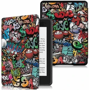 Чохол Amazon Kindle Paperwhite 10th Gen. Magnetic Smart Cover Red Graffiti