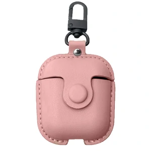 Чохол Airpods, Airpods 2 Leather Bag Pink