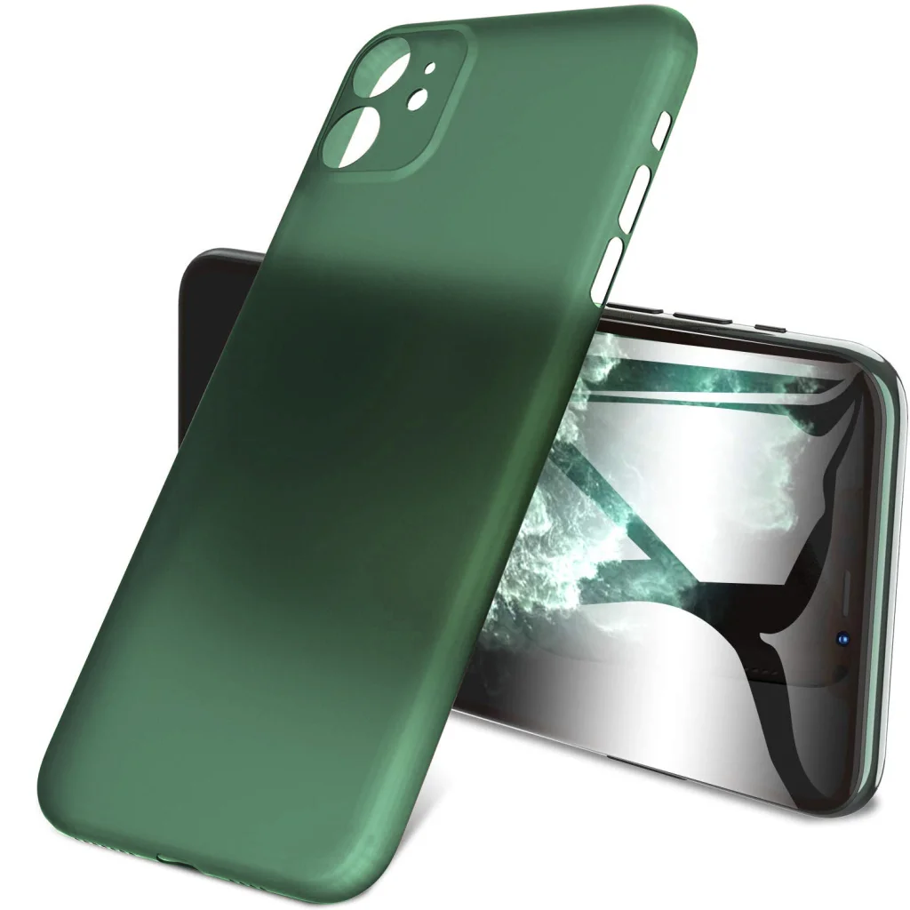 Чехол Apple iPhone 11 PP LikGus Ultrathin 0,3mm Case Green