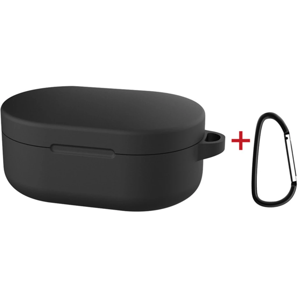 Чехол Xiaomi Mi AirDots Youth Edition, Xiaomi Redmi AirDots Silicone Case Clip Black