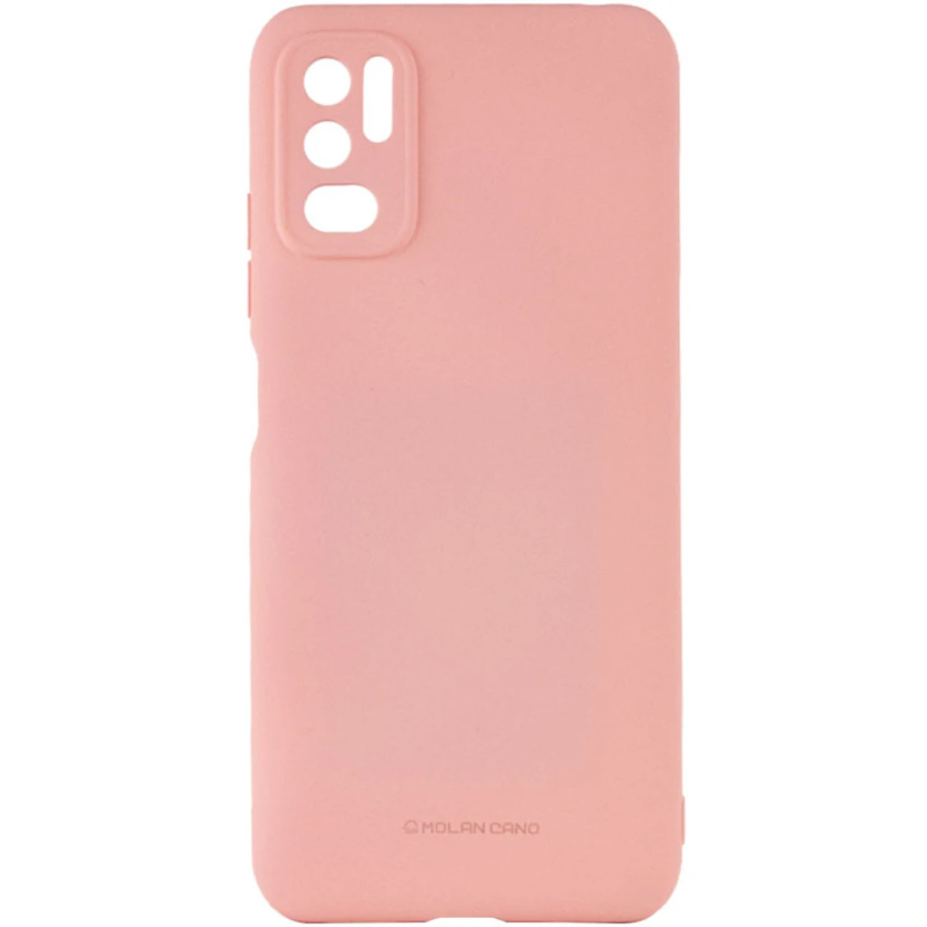 Накладка TPU Molan Cano Smooth Case Pink для Xiaomi Redmi Note 10 5G, Poco M3 Pro