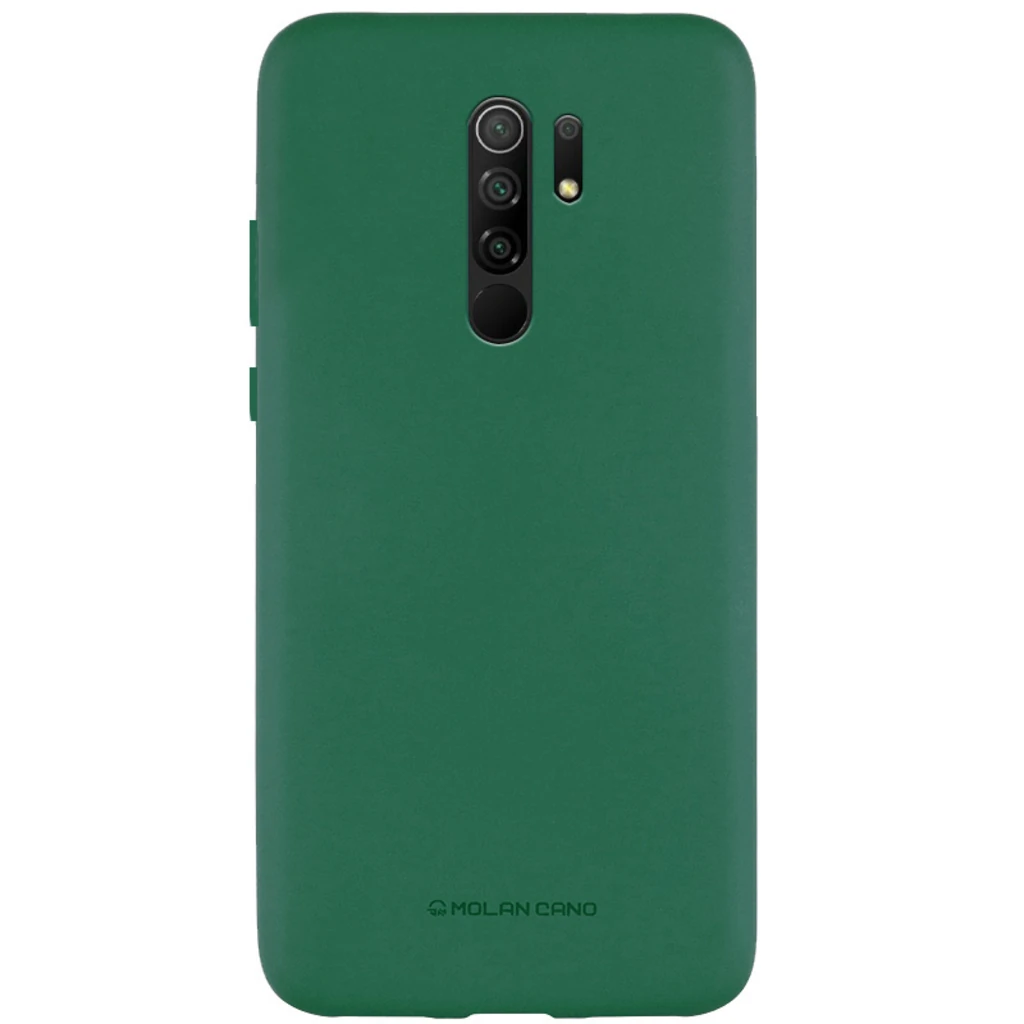 Накладка TPU Molan Cano Smooth Case Green для Xiaomi Redmi 9