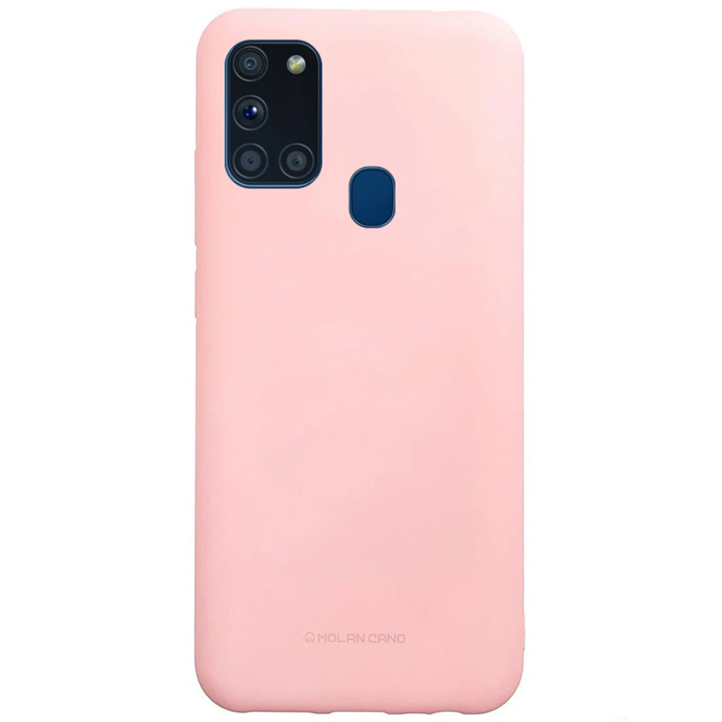 Накладка TPU Molan Cano Smooth Case Pink для Samsung Galaxy A21s SM-A217