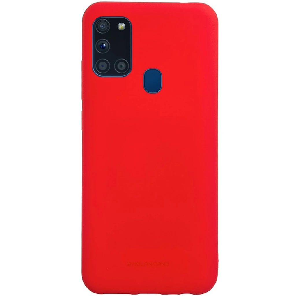 Накладка TPU Molan Cano Smooth Case Red для Samsung Galaxy A21s SM-A217