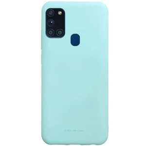 Цвет: Голубой - Чехол TPU Molan Cano Smooth Case Turquois для Samsung Galaxy A21s SM-A217