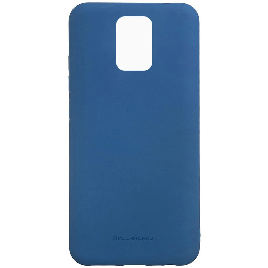 Накладка TPU Molan Cano Smooth Case Blue для Xiaomi Redmi Note 9s, Redmi Note 9 Pro, Redmi Note 9 Pro Max