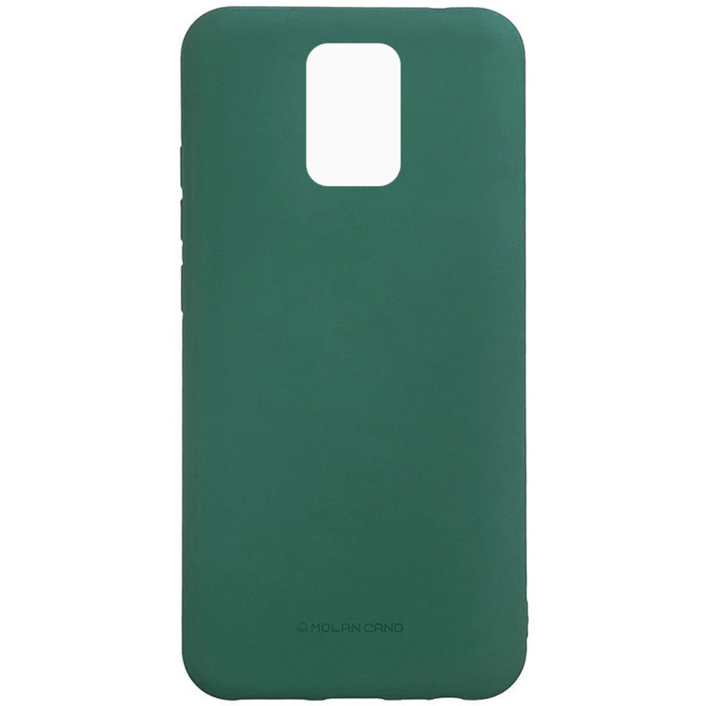 Накладка TPU Molan Cano Smooth Case Green для Xiaomi Redmi Note 9s, Redmi Note 9 Pro, Redmi Note 9 Pro Max