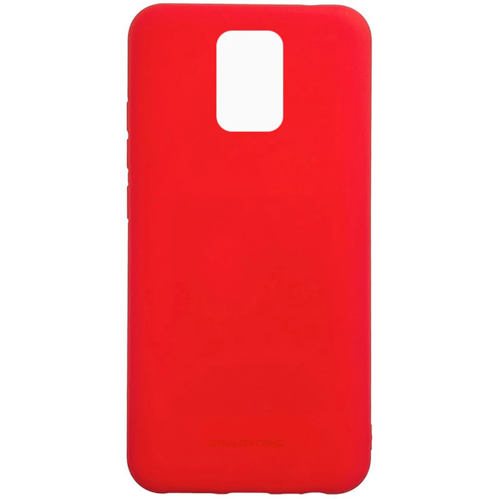 Накладка TPU Molan Cano Smooth Case Red для Xiaomi Redmi Note 9s, Redmi Note 9 Pro, Redmi Note 9 Pro Max