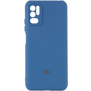 Чехол Silicone Cover My Color Full Camera Navy Blue для Xiaomi Redmi Note 10 5G, Poco M3 Pro