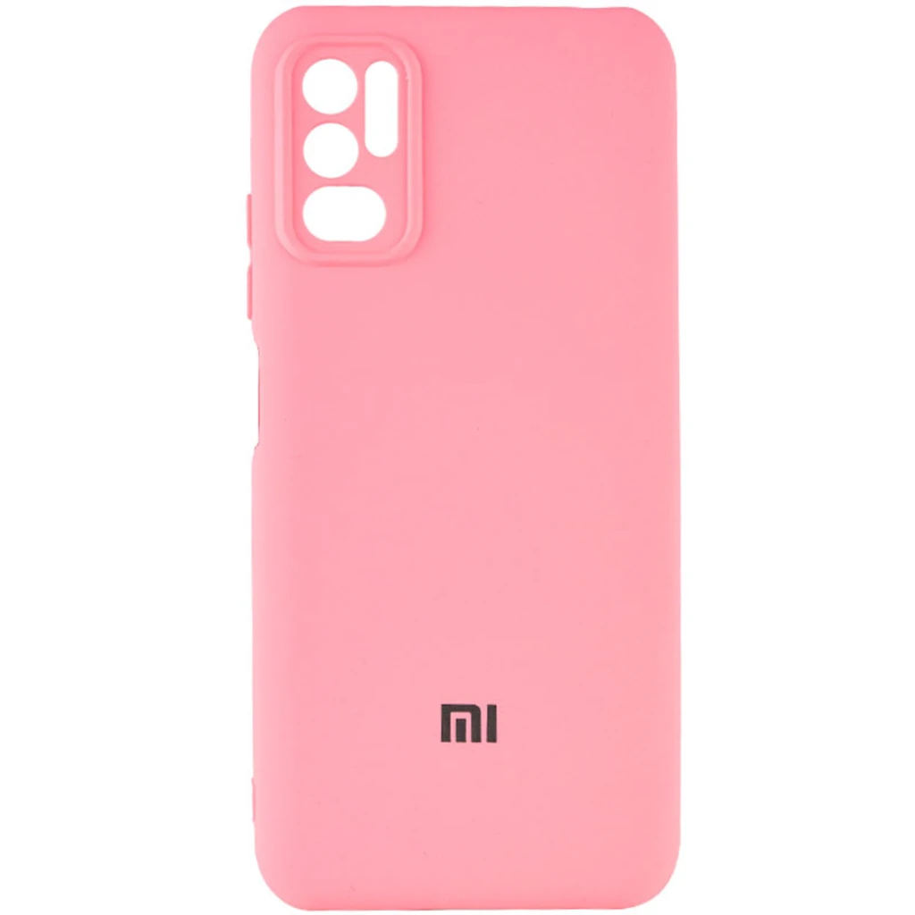 Чохол Silicone Cover My Color Full Camera Pink для Xiaomi Redmi Note 10 5G, Poco M3 Pro