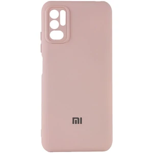 Чехол Silicone Cover My Color Full Camera Pink Sand для Xiaomi Redmi Note 10 5G, Poco M3 Pro