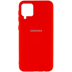 Цвет: Красный - Чехол Silicone Cover My Color Full Protective Red для Samsung Galaxy A12 SM-A125