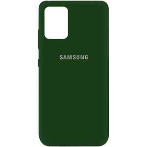 Чехол Silicone Cover My Color Full Protective Dark Green для Samsung Galaxy A72 SM-A725
