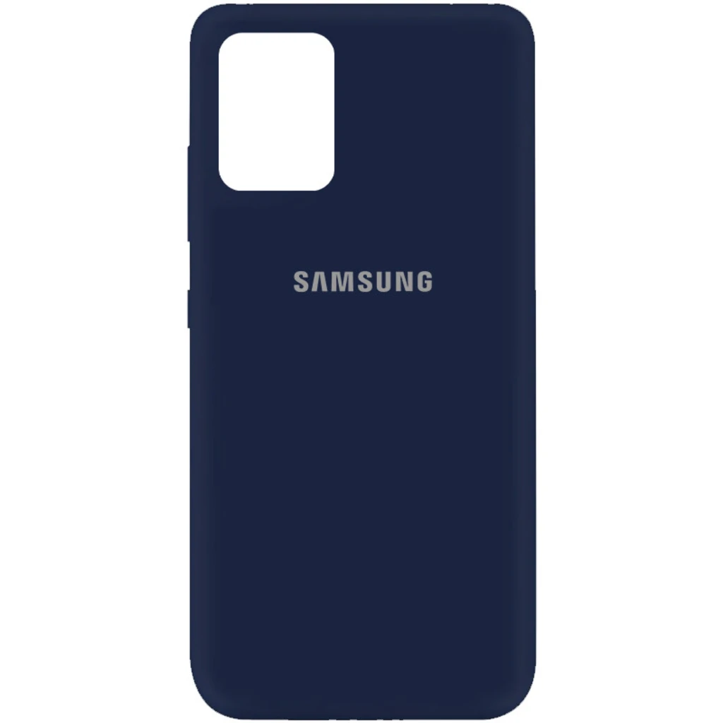 Чохол Silicone Cover My Color Full Protective Midnight Blue для Samsung Galaxy A72 SM-A725
