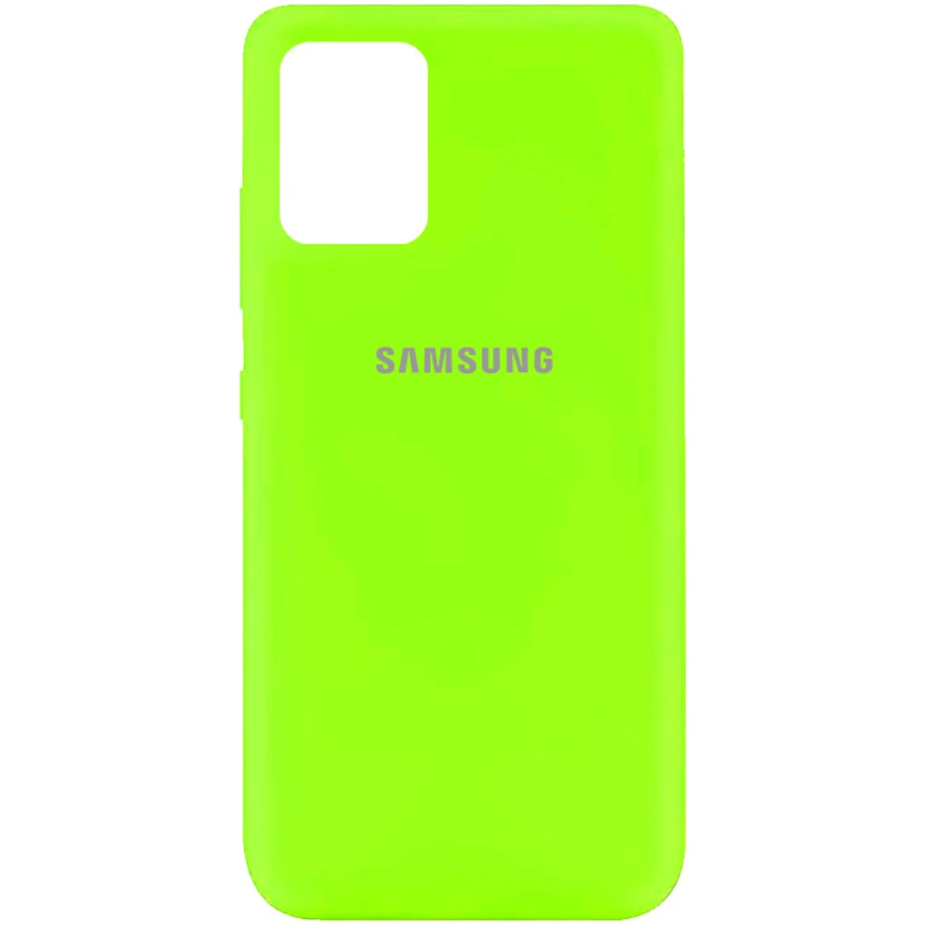Чехол Silicone Cover My Color Full Protective Neon Green для Samsung Galaxy A32 SM-A325