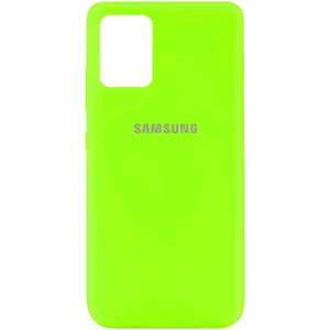 Цвет: Зеленый - Чехол Silicone Cover My Color Full Protective Neon Green для Samsung Galaxy A32 SM-A325