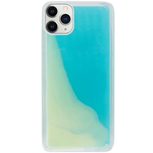 Чехол TPU Neon Sand Glow in the Dark Blue для iPhone 11 Pro
