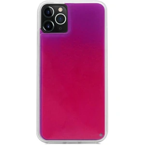 Чехол TPU Neon Sand Glow in the Dark Violet Pink для iPhone 11
