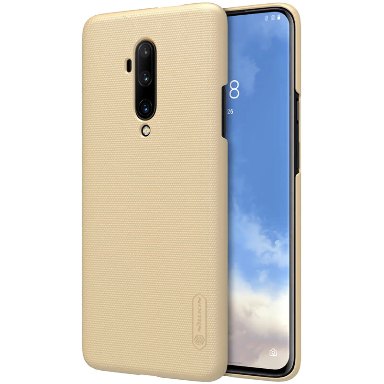 Чохол Nillkin Super Frosted Shield Gold для OnePlus 7T Pro