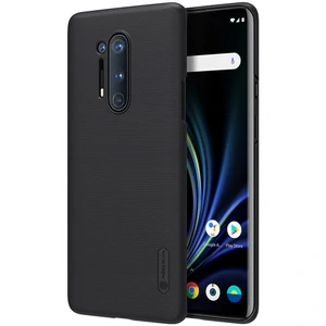 Колір: Чорний - Чохол Nillkin Super Frosted Shield Black для OnePlus 8 Pro