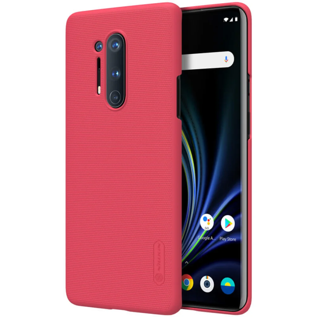 Чохол Nillkin Super Frosted Shield Red для OnePlus 8 Pro