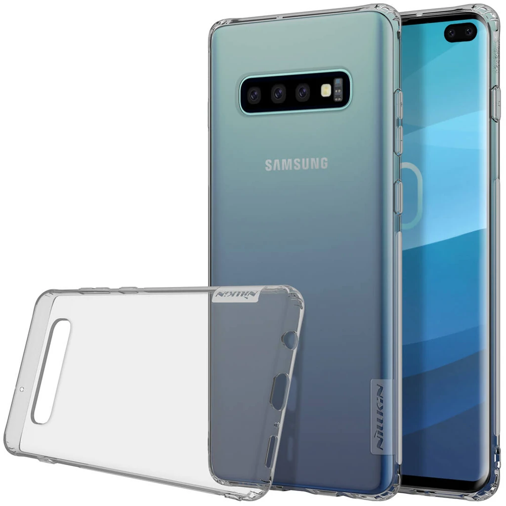 Чохол Nillkin Nature TPU Case Grey для Samsung Galaxy S10 Plus SM-G975