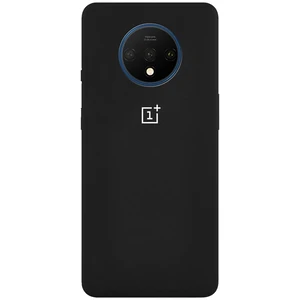 Колір: Чорний - Чохол Silicone Case Full Protective Black для OnePlus 7T