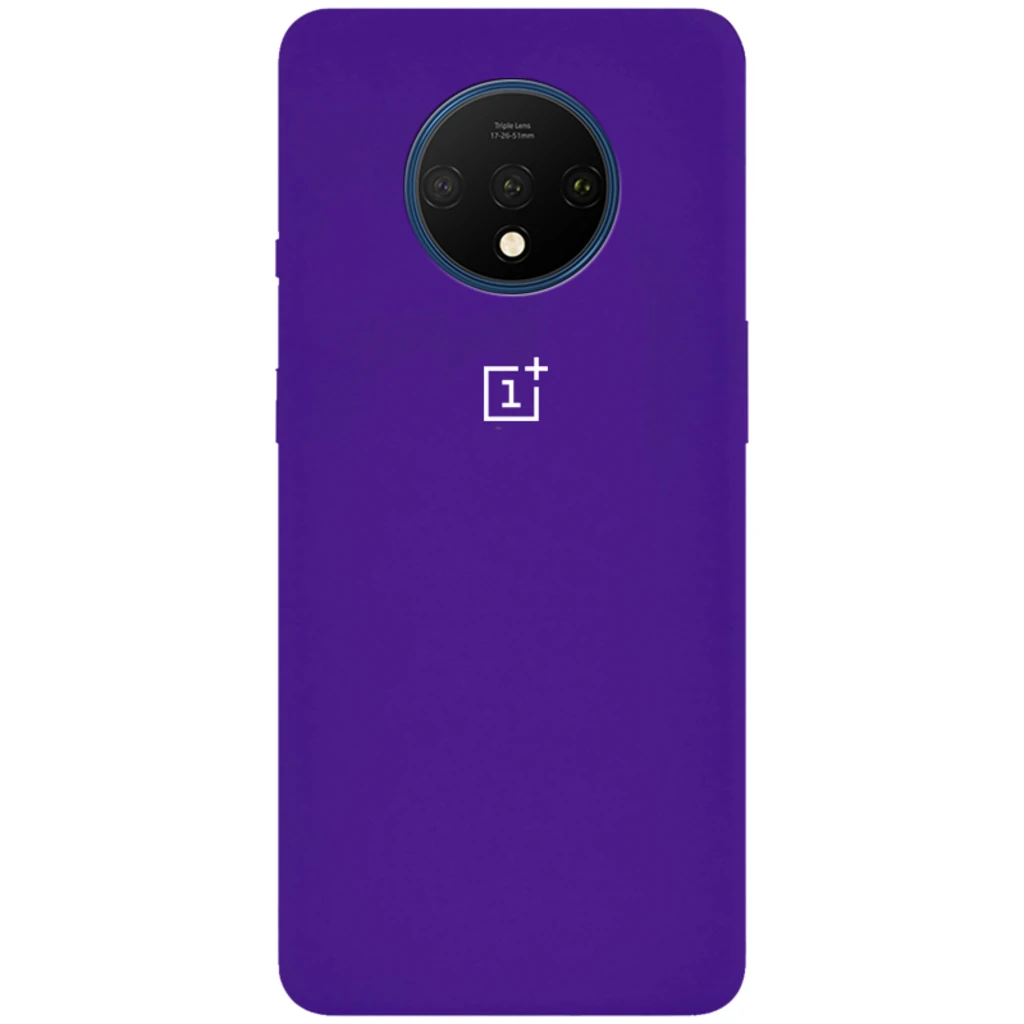 Чохол Silicone Case Full Protective Violet для OnePlus 7T