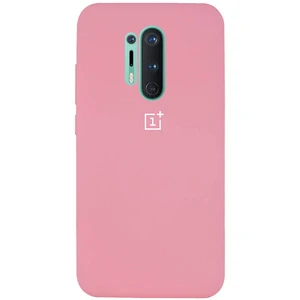 Чохол Silicone Case Full Protective Pink для OnePlus 8 Pro