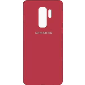 Накладка Original Silicone Case Hot Pink для Samsung Galaxy S9 Plus SM-G965