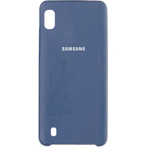 Колір: Синій - Чохол Samsung Galaxy A10 2019 SM-A105 Silicone Original Soft Case Dark Blue