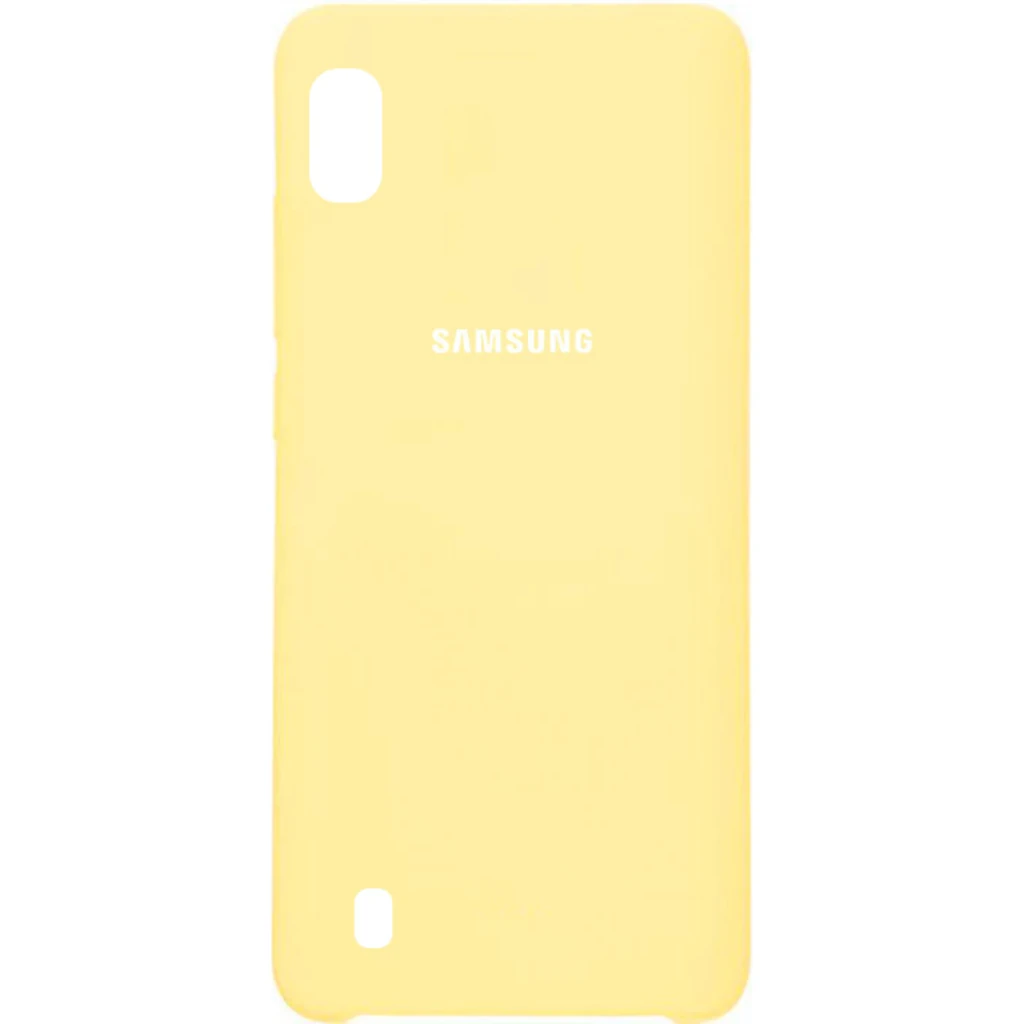 Чохол Samsung Galaxy A10 2019 SM-A105 Silicone Original Soft Case Yellow