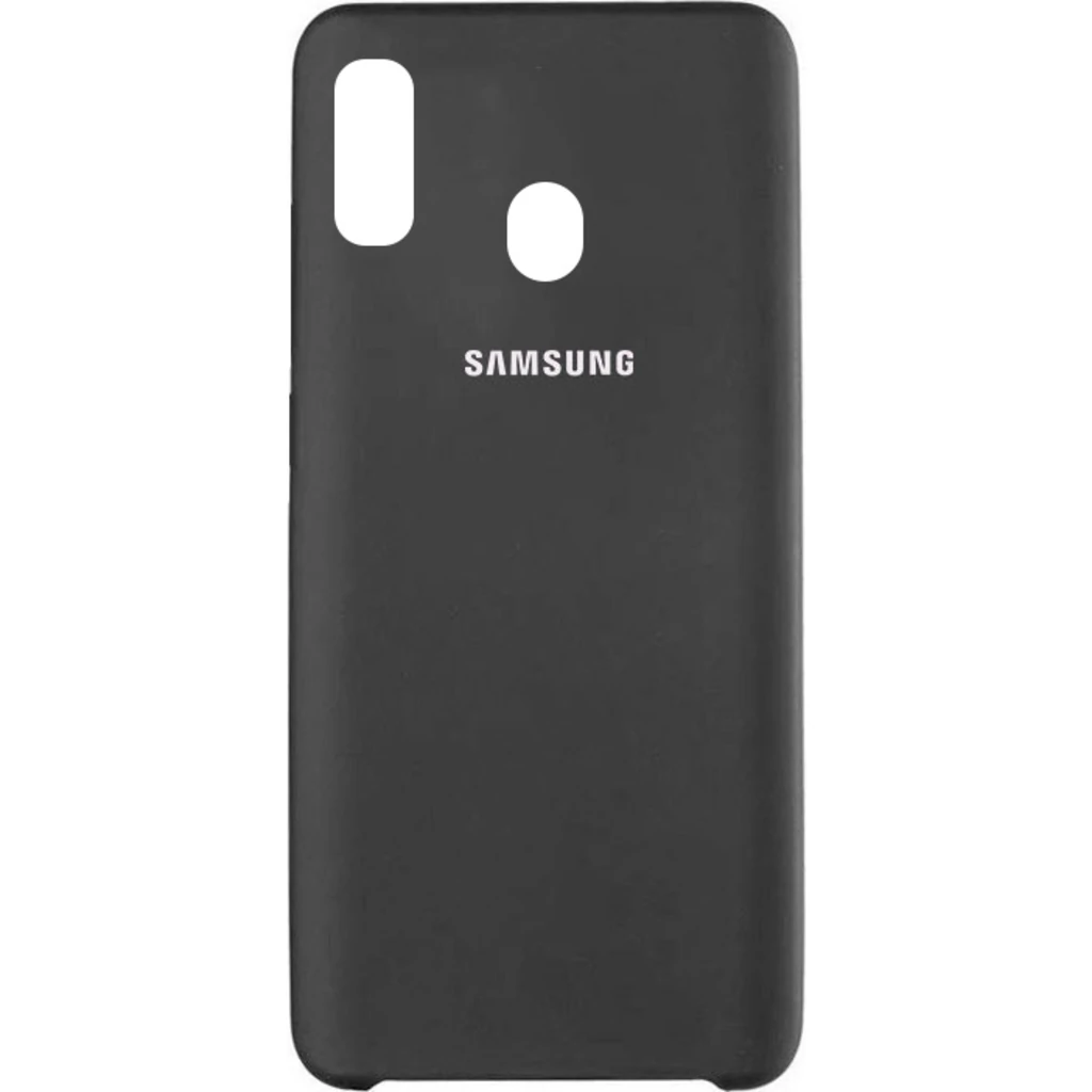 Чохол Samsung Galaxy A20 2019 SM-A205 Silicone Original Soft Case Black