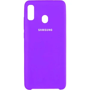 Цвет: Фиолетовый - Чехол Samsung Galaxy A20 2019 SM-A205 Silicone Original Soft Case Violet